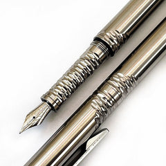 Titanium Fountain Pen EDC Business Office Student Signature Stationery Pen Gift 07FC0E-D4 - KOEEK