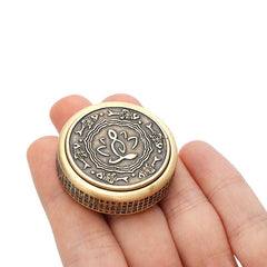 Fidget Spinner Zen Buddha Hand Spinner Stress Relief Gifts Metal EDC Fidget Toys 07FC0E-D4 - KOEEK