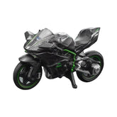 1/64 Kawasaki H2R Diecast Miniature Motorcycle Model Static Display Desktop 07FC0E-D4 - KOEEK