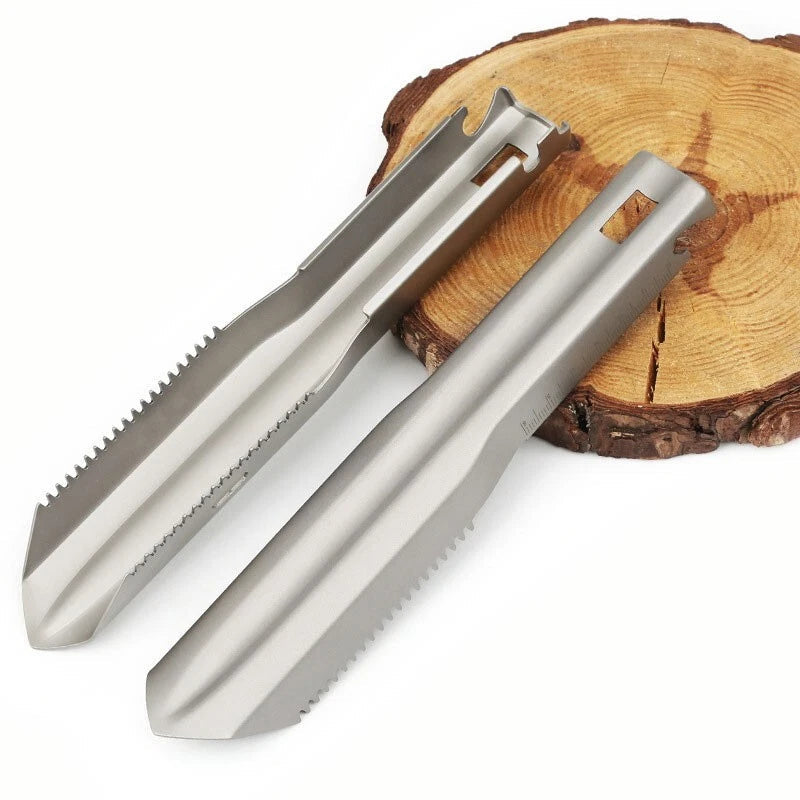 Portable Outdoor Titanium Multi Tools Camping Shovel Engineer GardeningShovelEDC 07FC0E-D4 - KOEEK