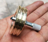 Brass Hand Twisting Spinning Tops Fingertip Top Hand Spinner Toys 07FC0E-D4 - KOEEK