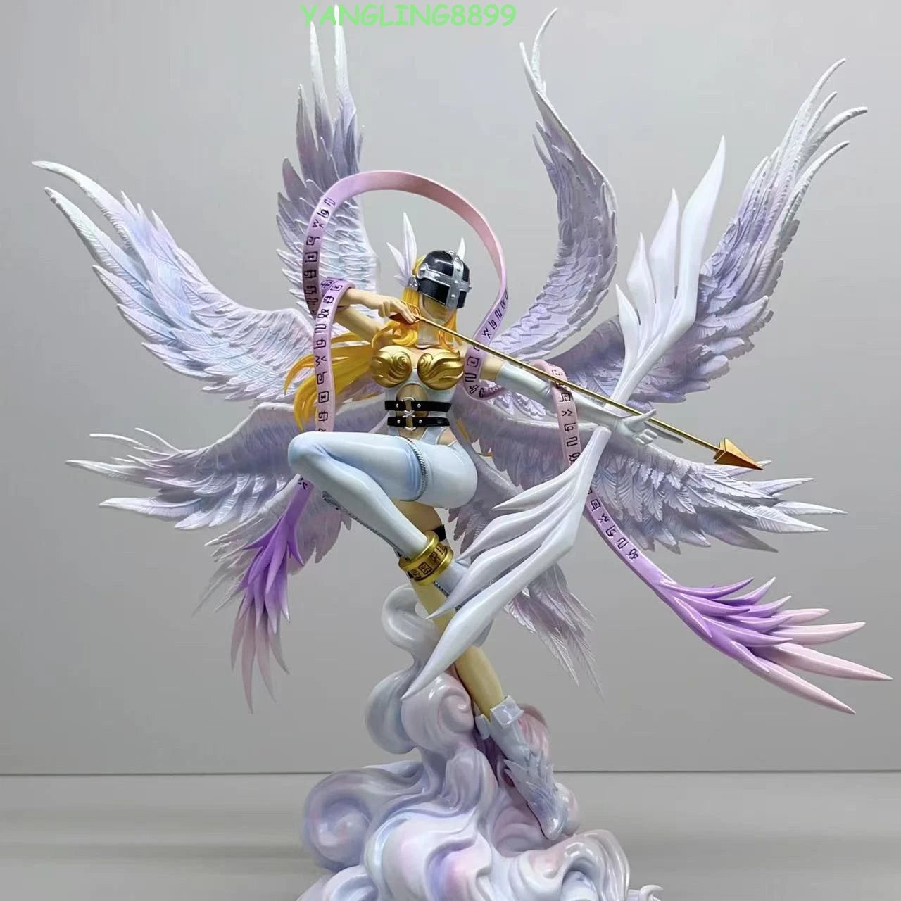 Digimon Adventure Angewomon Yagami Hikari Statue Model PVC Figure 33CM Decoratio 07FC0E-D4 - KOEEK