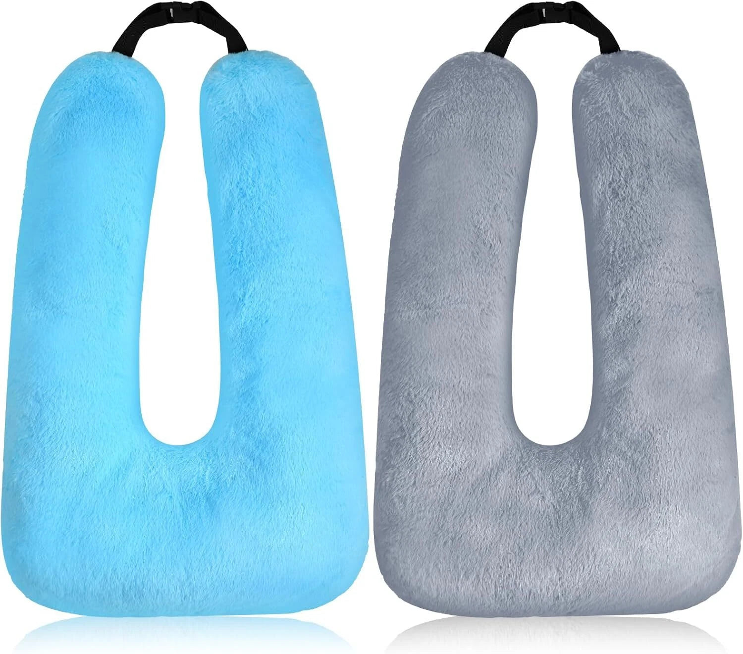 2 Piece Car Travel Pillow Set, Sleep Reading Pillow for Long Trips 07FC0E-D4 - KOEEK