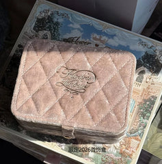 Flower Knows 2026 Limited Velvet Jewelry Box Quilted Cosmetic Storage Case FLOWER_KNOWS - KOEEK