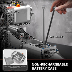 new Mould King 10168 V8 Engine Turbo Motor Model Building Block Adult Boy Gift Toy MOULD KING - KOEEK