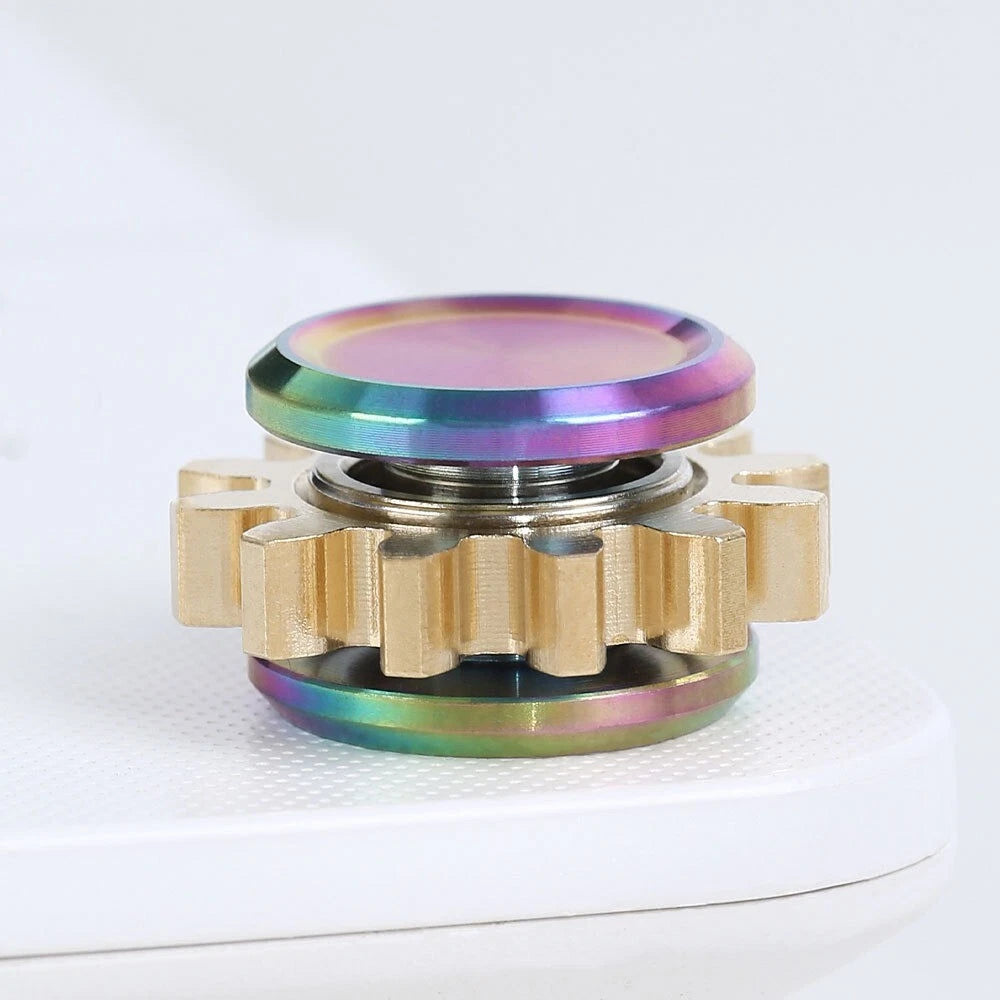 Mini Gear Metal Portable Fidget Pressure Relief Spinner Edc Spinner Toys 07FC0E-D4 - KOEEK