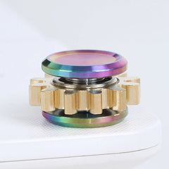 Mini Gear Metal Portable Fidget Pressure Relief Spinner Edc Spinner Toys 07FC0E-D4 - KOEEK