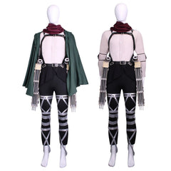 Attack on Titan Wings of Freedom Cosplay Mikasa·Ackerman Levi·Ackerman Outfits 07FC0E-D4 - KOEEK