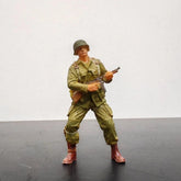 1:35 WWII US Army Rangers Special Forces Resin Figure Painted Finished Model 07FC0E-D4 - KOEEK