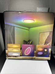 2 Govee Smart Ceiling Light, RGBIC LED Ceiling Light Fixture, 2400LM Flush Mount GOVEE - KOEEK