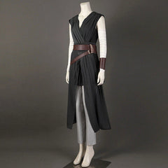 Rey Cosplay Costume Star Wars Outfit The Last Jedi Suit Party Dress Halloween 07FC0E-D4 - KOEEK