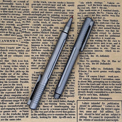Titanium Mini Ballpoint Pen Signature Writing Pocket Pen Office Outdoor EDC 07FC0E-D4 - KOEEK