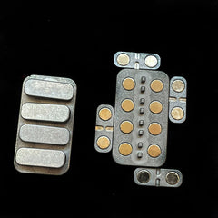 EDC Seesaw Metronome Card Hand Fidget Decompression magnet Bang-Bang Push Card 07FC0E-D4 - KOEEK