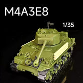 1/35 Scale WWII US M4A3E8 Sherman Tank Model Kit, 3D Printed Military Vehicle 07FC0E-D4 - KOEEK