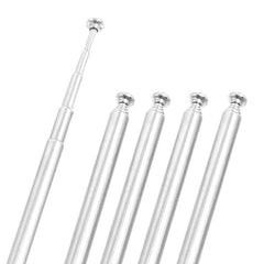 5 Sections Telescopic Antenna AM FM Radio Telescoping Antenna for Home Theater 07FC0E-D4 - KOEEK