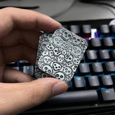 Skull Pattern Fidget Slider EDC Adult Metal Fidget Toys ADHD Tool 07FC0E-D4 - KOEEK