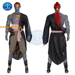 Tears of The Kingdom Hyrule Ganondorf Cosplay Custome Party Outfit Halloween 07FC0E-D4 - KOEEK