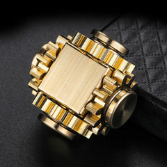EDC Gear Linkage Brass Gyroscope Fingertips Spinning Top Gearwheel Gyro Toy Tool EDC_GEAR - KOEEK