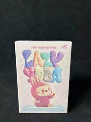 US STOCK POP MART Labubu The Monsters Lazy Yoga Series One Blind Box Gift Toy