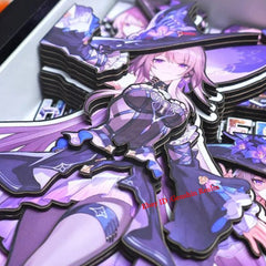 Anime Honkai: Star Rail Herta Acrylic 3D Decorative Painting Collection Gift 07FC0E-D4 - KOEEK