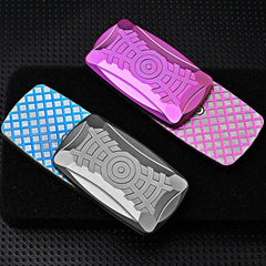 Titanium Alloy Infinite Slider EDC Mechanical Push Card Stress Relief Fidget Toy 07FC0E-D4 - KOEEK