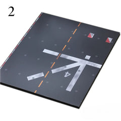 11.8x9.8 inch Fighter Tank aircraft carrier helicopter Model platform wood 07FC0E-D4 - KOEEK