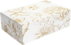 Keepsake Gift Box | Flower Box with Magnetic Lid, 11.5 in. x 7.5 in. x 3.5 in. 07FC0E-D4 - KOEEK