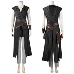 Rey Cosplay Costume Star Wars Outfit The Last Jedi Suit Party Dress Halloween 07FC0E-D4 - KOEEK