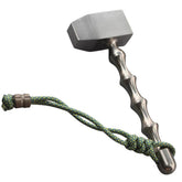 EDC Hammer TC4 Titanium Alloy Compact Survival Tool Camping Hiking Mini Hammer 07FC0E-D4 - KOEEK