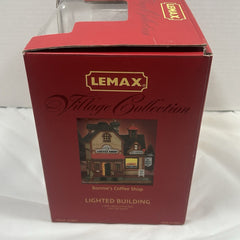 Lemax Bonnie’s Coffee Shop Lighted Building 2004 Christmas Village LEMAX - KOEEK