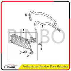 Engine oil Cooler Pipe 17227567207 For BMW 3 Serise X1 328i 335i xDrive 335xi 07FC0E-D4 - KOEEK
