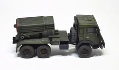 1/72Russian KAMAZ-5350 MUSTANG with BM-21"Grad"Hail RocketLauncherAssembly Model 07FC0E-D4 - KOEEK