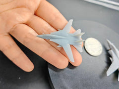3D Printed 1/350/400/700 Us F-14 Fighter Tomcat Model Uncoated 07FC0E-D4 - KOEEK