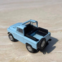 1:64 Nissan Patrol Blue Diecast Metal Car Model Missing Top SUV Collectible 07FC0E-D4 - KOEEK