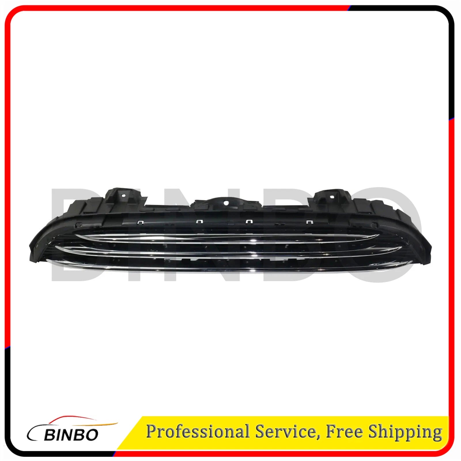 For Mini Cooper Grille Assembly 2014-2020 Textured Black Shell and Insert 07FC0E-D4 - KOEEK