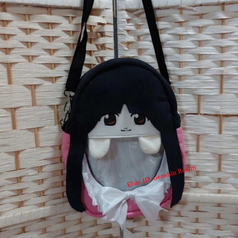 Anime Touhou Project Houraisan Kaguya Fumo Series Plush Crossbody Bag Gift 07FC0E-D4 - KOEEK