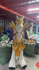Customize 170cm 67" Character Giant Renamon Plush Doll Stuffed Pillow Toys 07FC0E-D4 - KOEEK