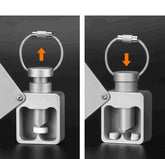 Mini Keychain Pill Separator Double Blade Cutter Portable Pill Slicer EDC Tool EDC - KOEEK