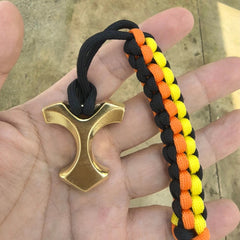 Pure copper EDC Tool Solid brass Pendant/Keychain 07FC0E-D4 - KOEEK