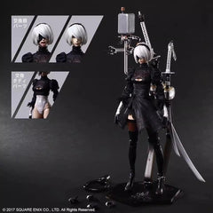 Anime Character 2B No.2 Action Figure 2B Statue Deluxe Ver. Collect 07FC0E-D4 - KOEEK