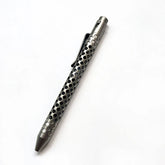 TC4 Titanium Pocket Double Locked Ball Pen Lightweight Hollowed Design EDC Pen 07FC0E-D4 - KOEEK