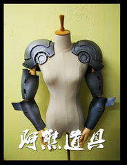 ONE PUNCH MAN Genos Mechanical Arm Armor Halloween Cosplay Costume Prop Handmade HANDMADE - KOEEK