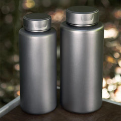 Hot Titanium Water Bottle Outdoor Camping Leakproof Tea Coffee Drinking Mug Gift 07FC0E-D4 - KOEEK