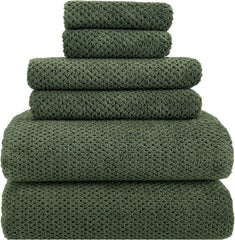 Towels, 29x59-Inch Oversized Bath Towel Set (6-Piece) for Bathroom 07FC0E-D4 - KOEEK
