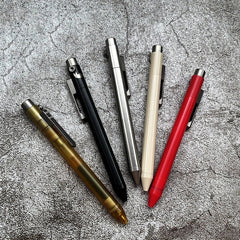 PEI PEEK POM Titanium Ballpoint Pen Signature Writing Pocket Pen Business Office 07FC0E-D4 - KOEEK