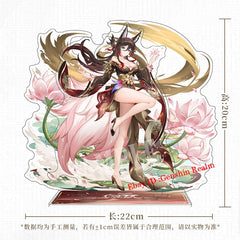 Anime Honkai: Star Rail Fugue Deluxe Acrylic Desktop Stand Figure Collection 07FC0E-D4 - KOEEK