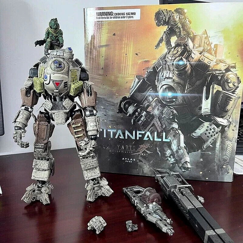 PLAY ARTS KAI Titanfall Atlas Articulated Action Figure 10" Model Game Toy Doll 07FC0E-D4 - KOEEK