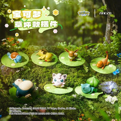Authentic Pokemon Lawn Series Figures Decor Toys Confirmed Blind Box 07FC0E-D4 - KOEEK