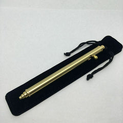 EDC Brass Bolt Gel Pen Ballpoint Rollerball Signature Pens Office Stationery 07FC0E-D4 - KOEEK
