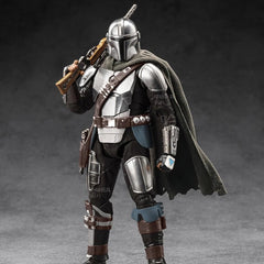 ZD toys Star Wars The Mandalorian & Grogu Mandalorian Action Figure Set 07FC0E-D4 - KOEEK
